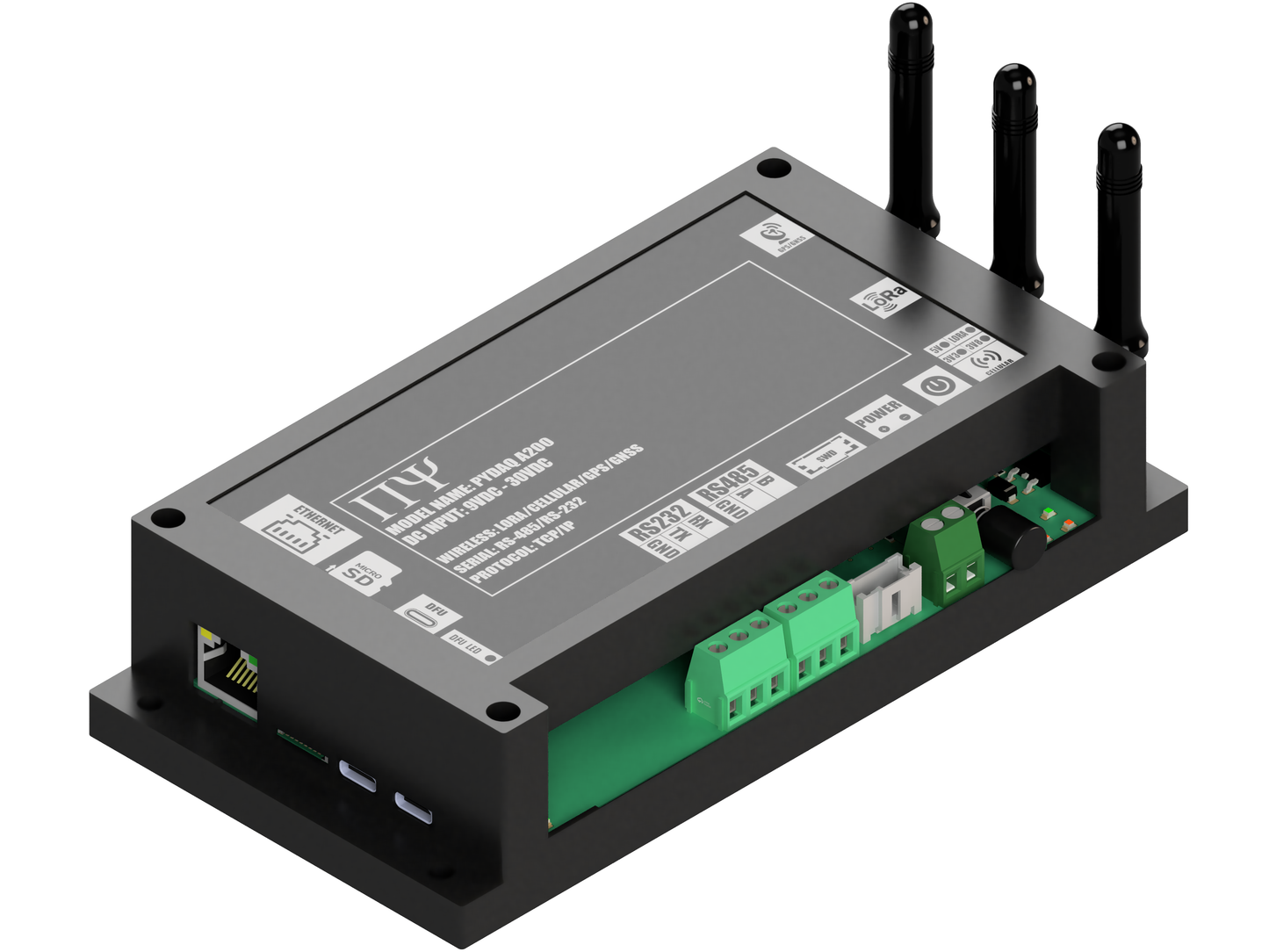 PYDAQ A200: Multichannel Wireless Programmable RTU