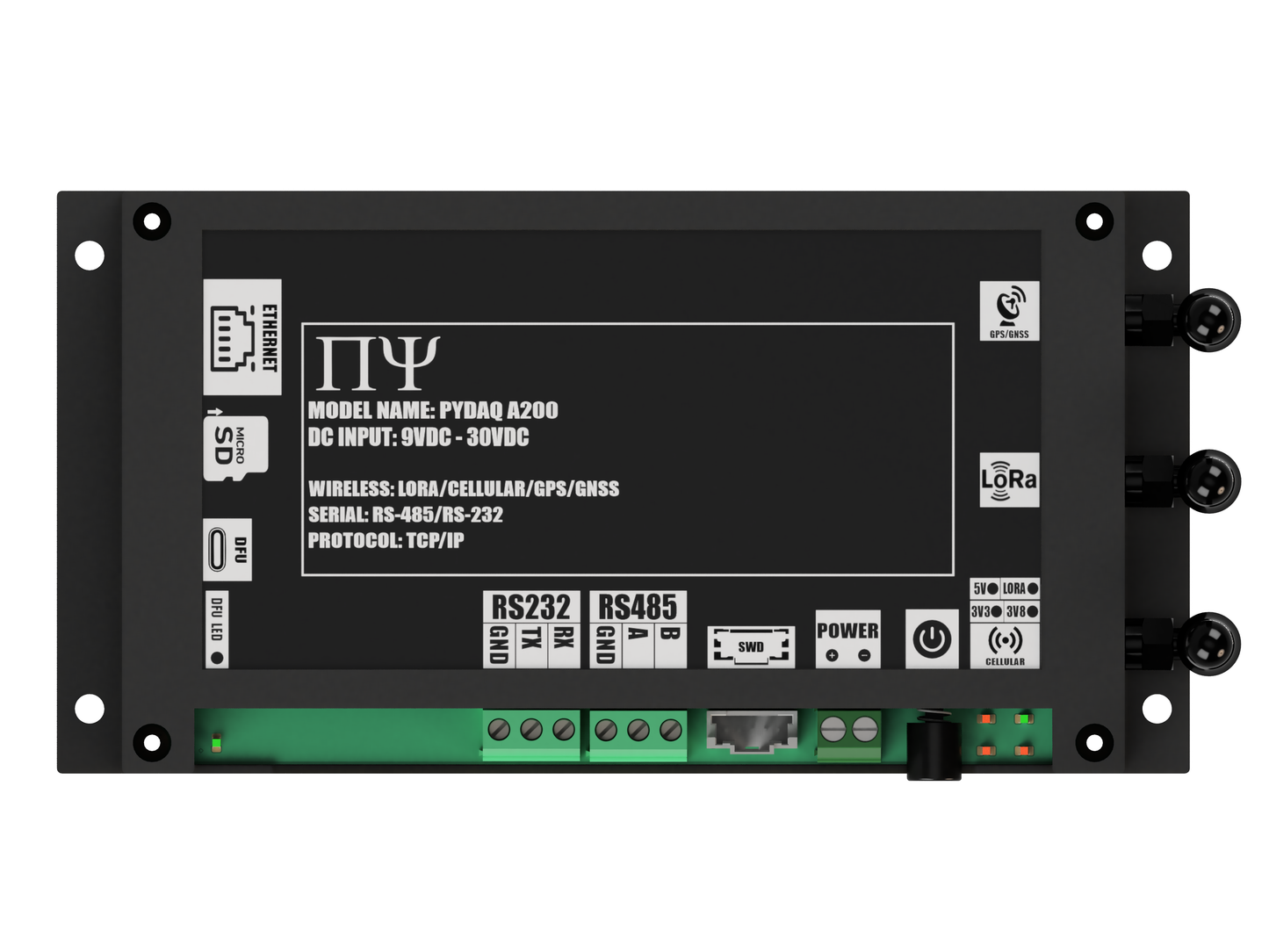 PYDAQ A200: Multichannel Wireless Programmable RTU
