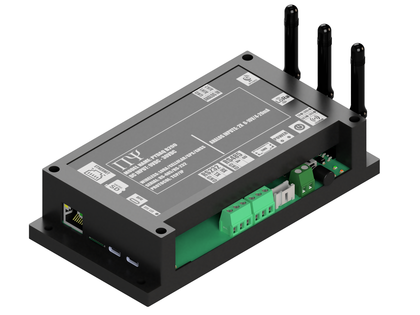 PYDAQ B200: Multichannel Wireless Programmable RTU