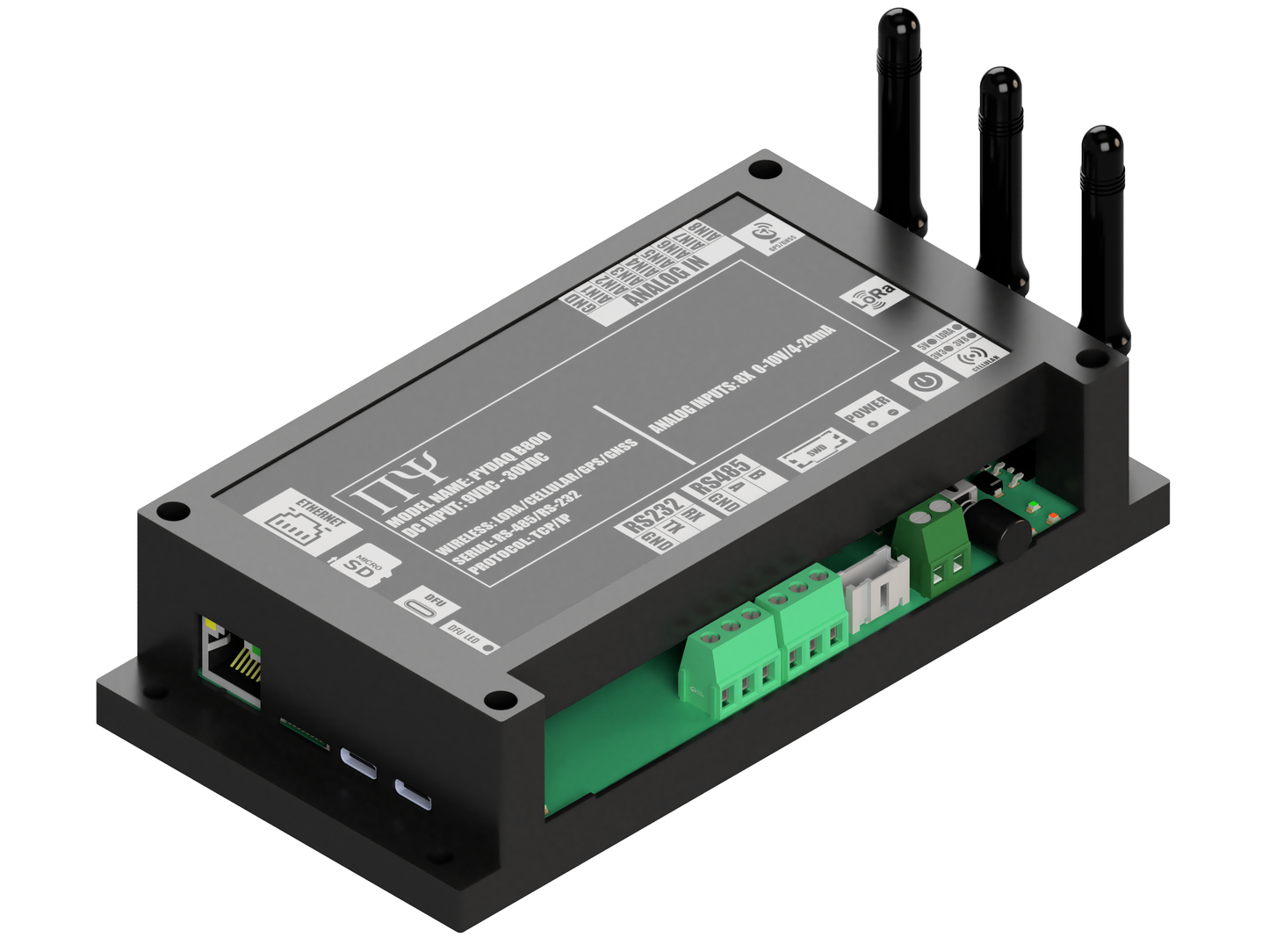 PYDAQ B800: Multichannel Wireless Programmable RTU