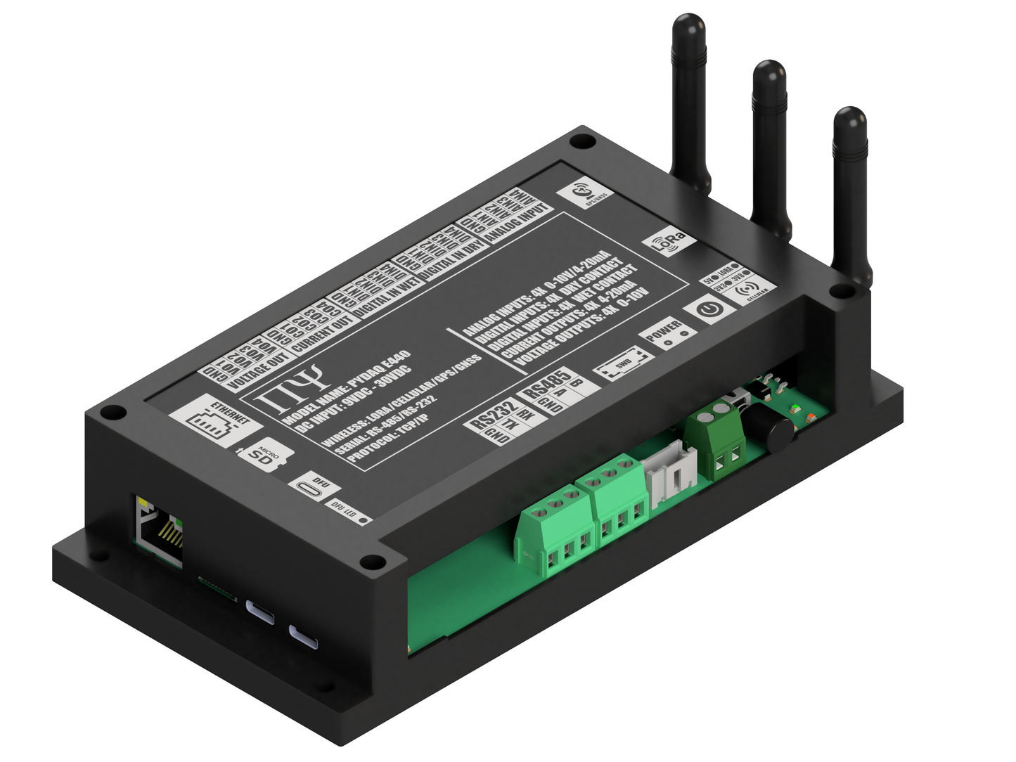 PYDAQ E440: Multichannel Wireless  Programmable RTU