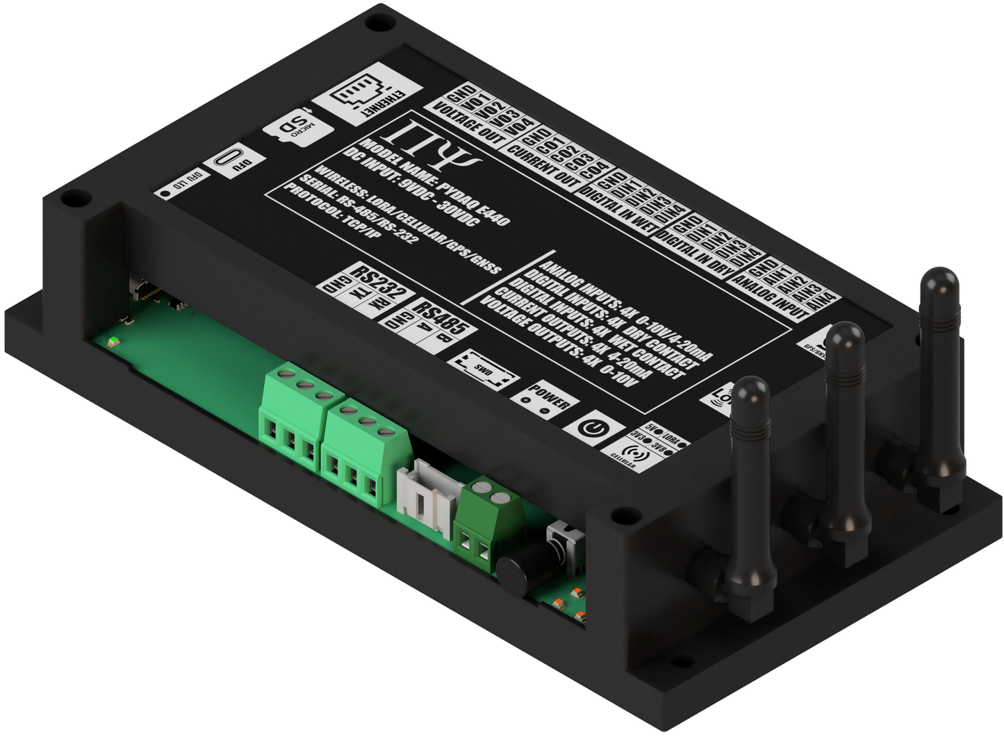 PYDAQ E440: Multichannel Wireless  Programmable RTU