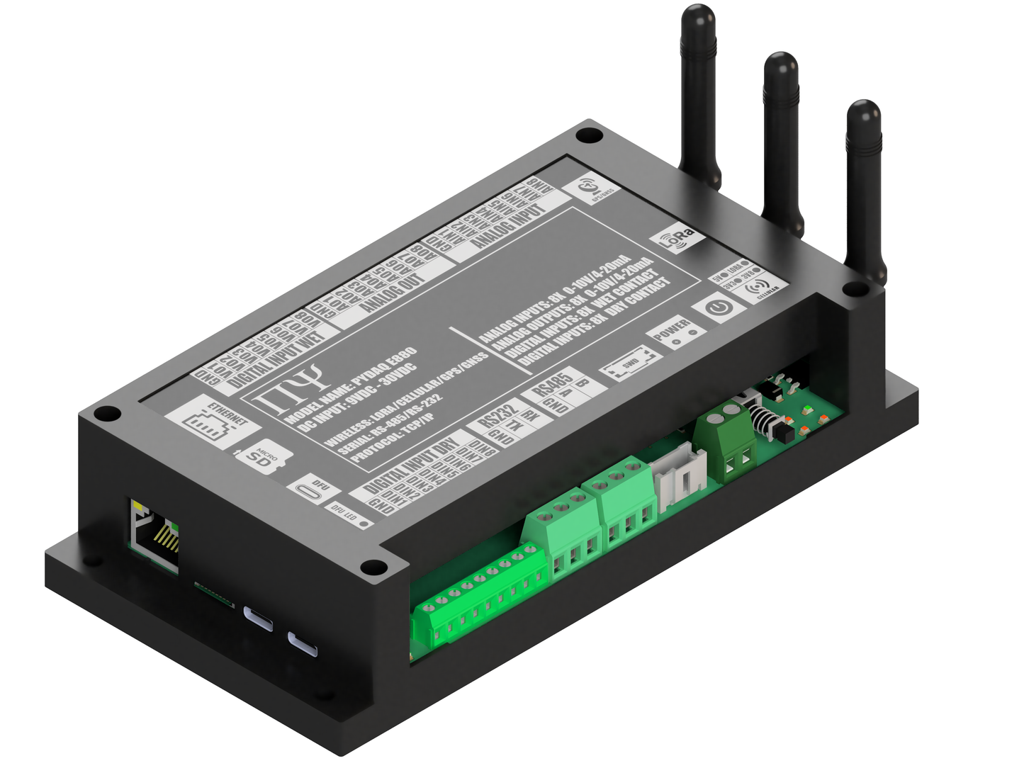 PYDAQ E880: Multichannel Wireless  Programmable RTU