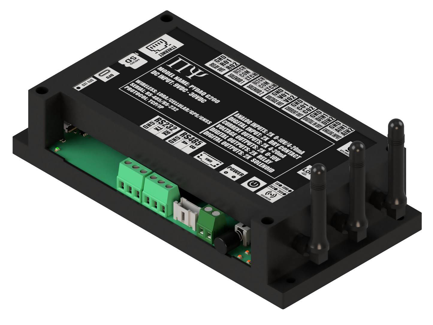 PYDAQ G200: Multichannel Wireless  Programmable RTU