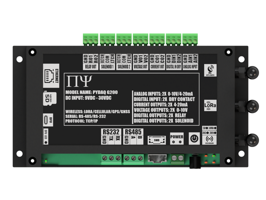 PYDAQ G200: Multichannel Wireless  Programmable RTU