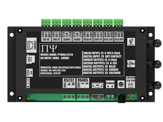 PYDAQ G220: Multichannel Wireless  Programmable RTU